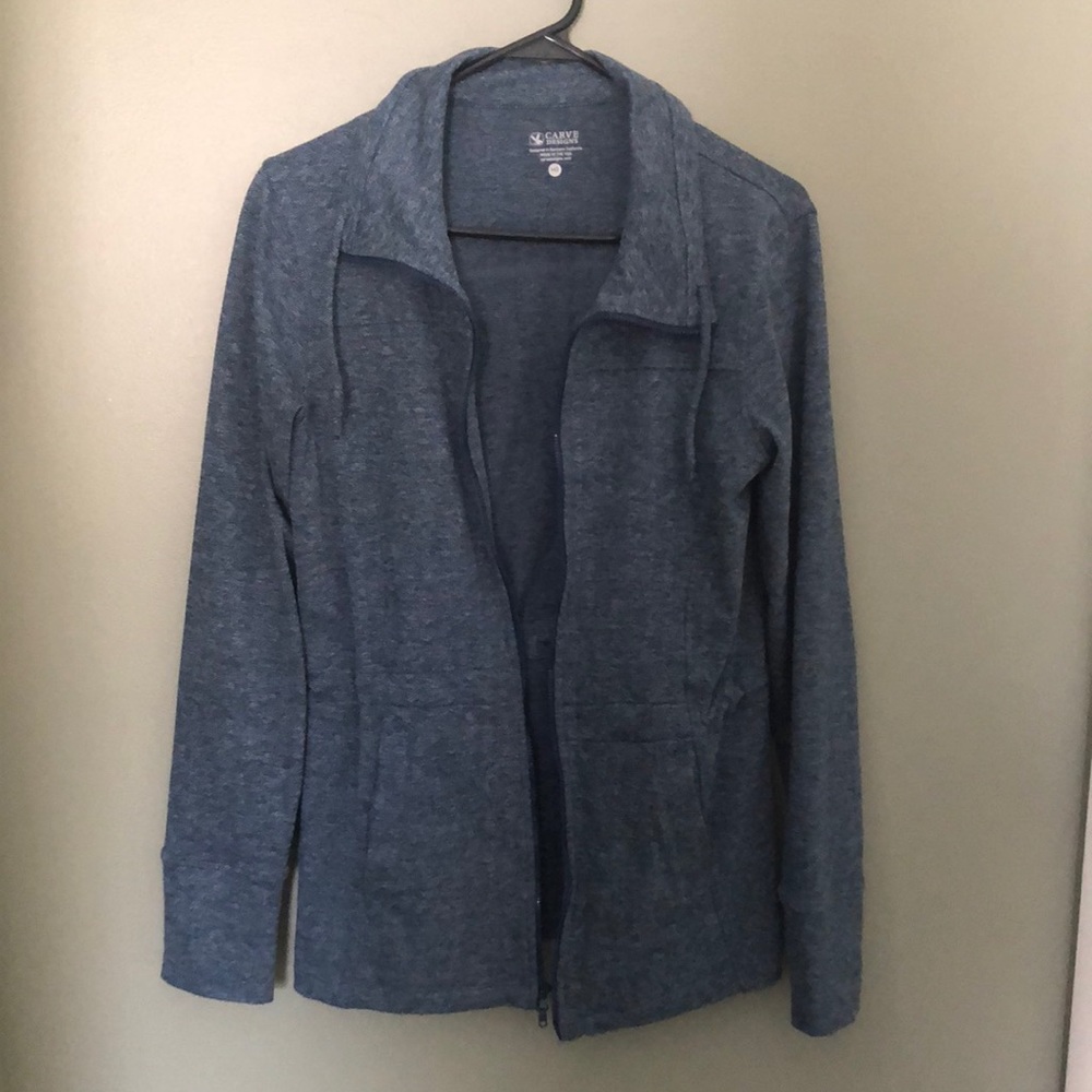Carve Designs Long Zip up